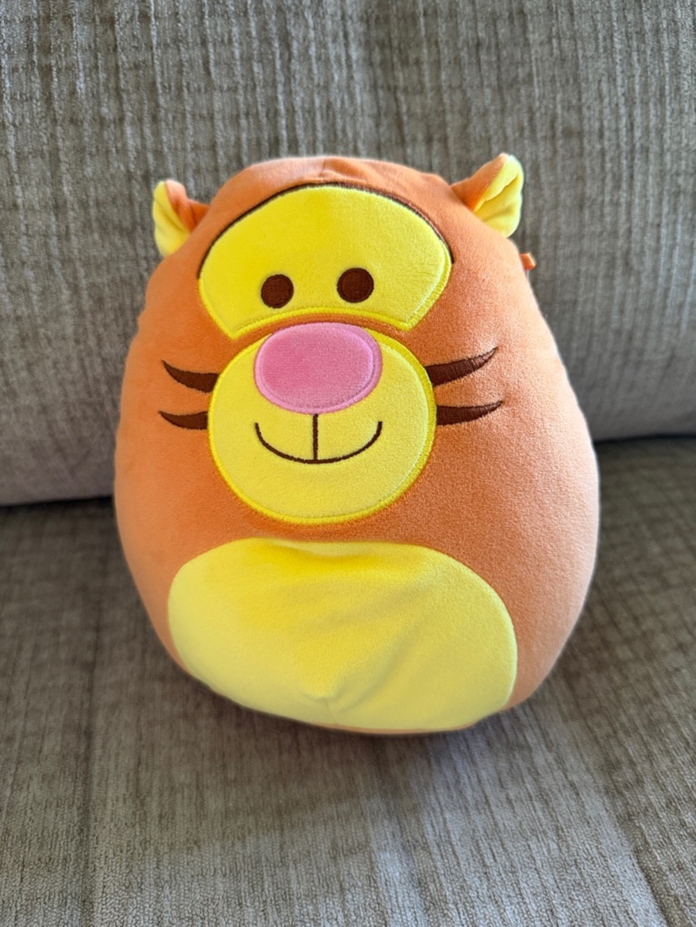 Disney Orange and Brown tigger Squishmallow 8 inches high brand new